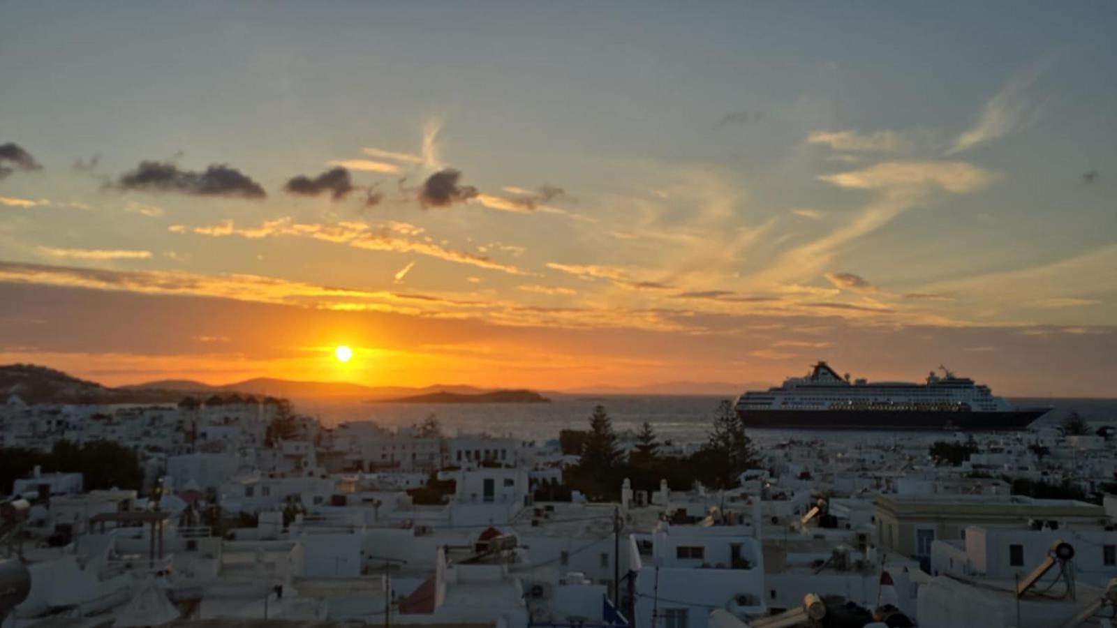 Alex Oldtown Sea View Rooms And Appartments Mykonos Town ห้อง รูปภาพ