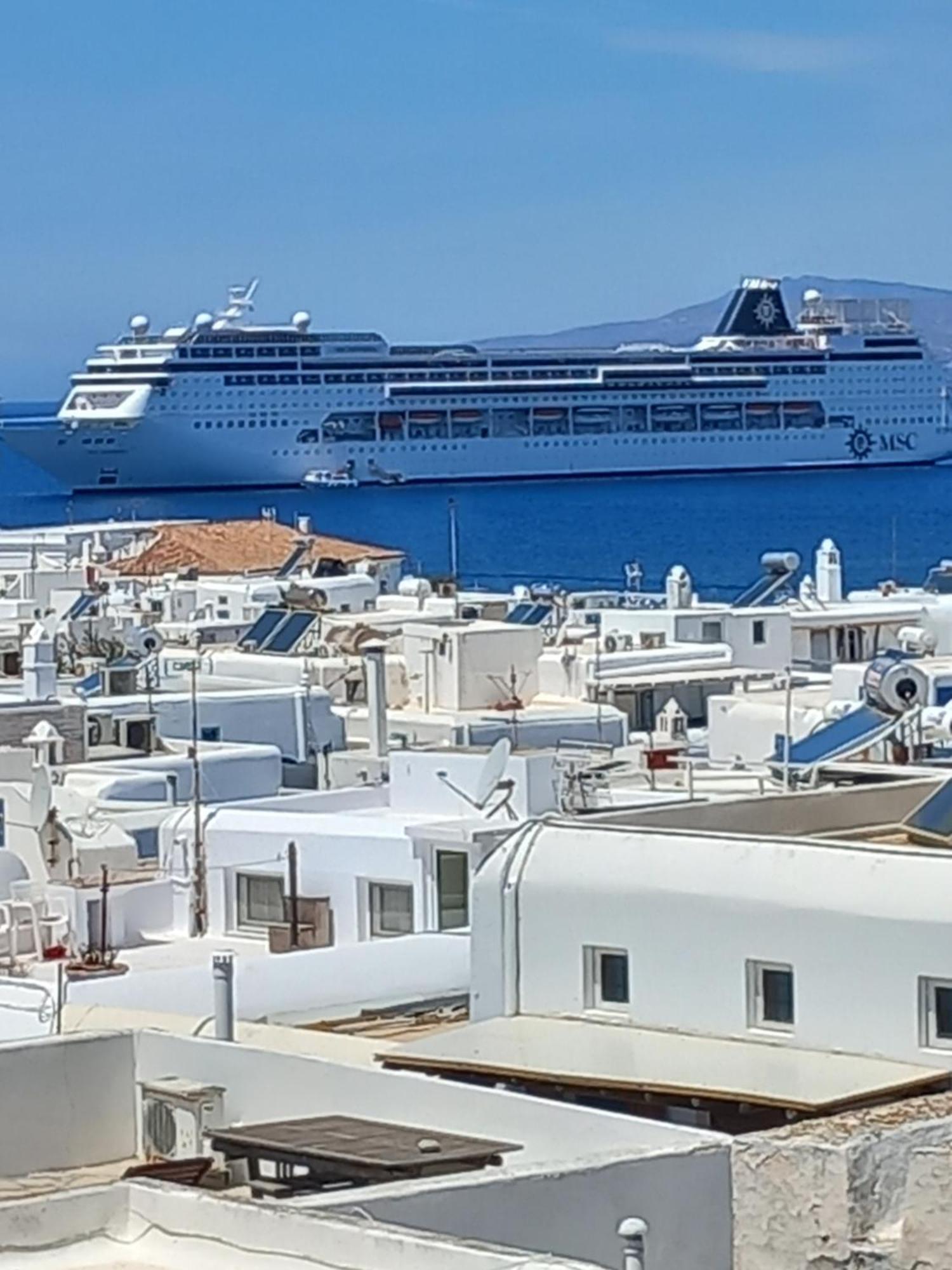 Alex Oldtown Sea View Rooms And Appartments Mykonos Town ห้อง รูปภาพ