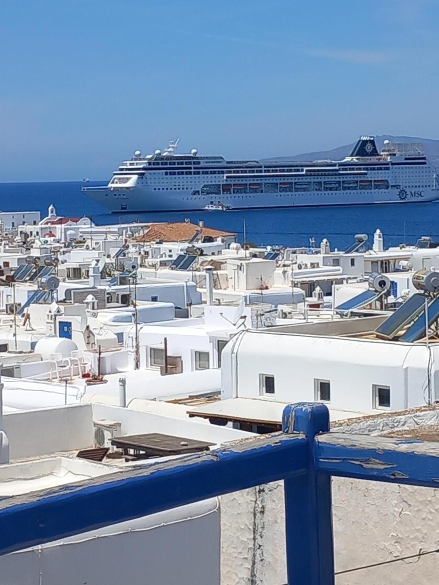 Alex Oldtown Sea View Rooms And Appartments Mykonos Town ห้อง รูปภาพ