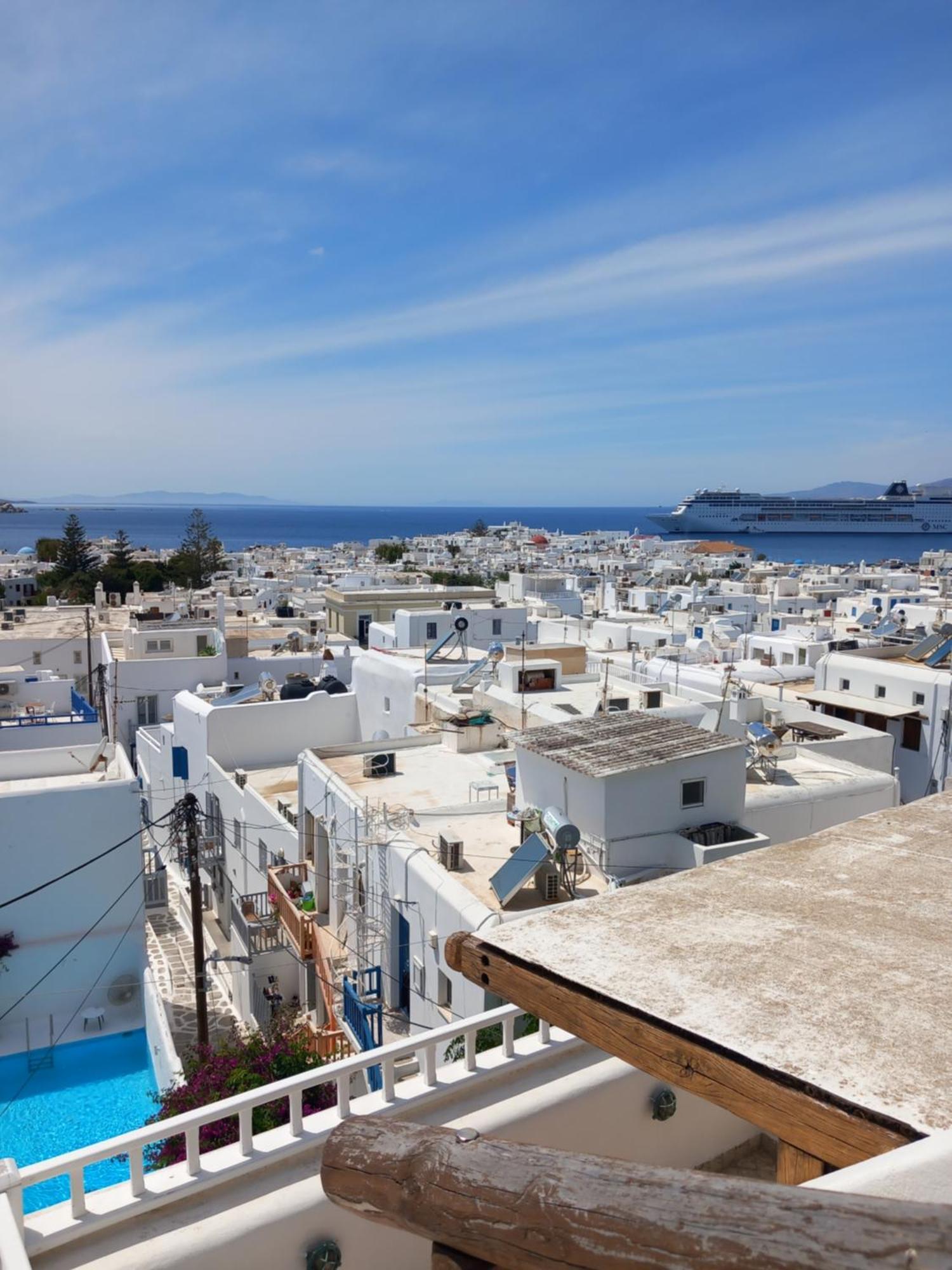 Alex Oldtown Sea View Rooms And Appartments Mykonos Town ภายนอก รูปภาพ